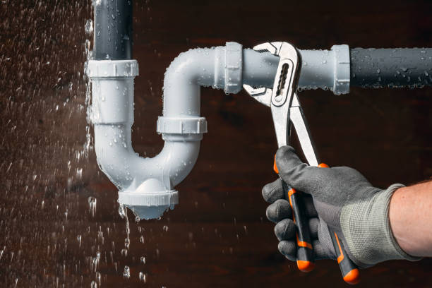 Professional Sewer Line Repair technician working in Waltham, MA